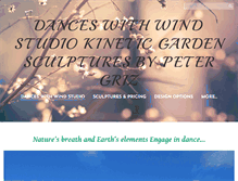 Tablet Screenshot of danceswithwindinc.com